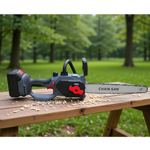 <span class=keywords><strong>Scie</strong></span> à chaîne électrique pour la coupe du bois, outil électrique portable, <span class=keywords><strong>scie</strong></span> à chaîne électrique sans fil, durable, légère, pour la taille des arbres - Product Image 5