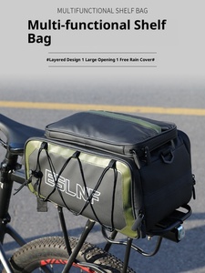 Sac de coffre de vélo étanche multifonctionnel Sac de sacoche de siège arrière Sac de selle de vélo Sac de support - Product Image 6