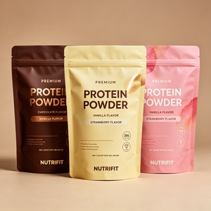 Custom High Barrier Moisture Proof Stand Up Milk Powder Packaging <b>Bag</b> for Premium Shelf Display 200g 500g - Product Image 3
