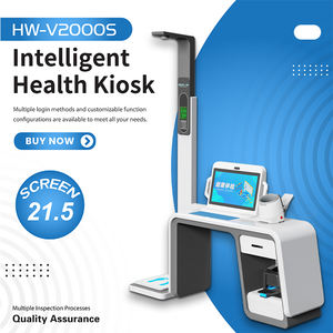 Kiosque d'examen de santé multifonctionnel tout-en-un LEKA HW-V2000S, analyseur corporel médical - Product Image 1