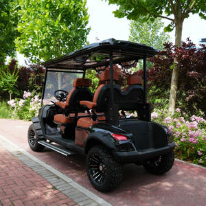Spring 2026 LSV Street 4 Seater Golf Cart DOT/CE/FMVSS 500 Certified 72V Lithium 25MPH Low Speed Vehicle <b>70</b>-90km Minibu - Product Image 5