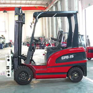 Kostenloser Versand 60V 72V 3 Tonnen 1,5 Tonnen 2 Tonnen 5 Tonnen Mini Elektrostapler Preis Batteriestapler Elektrisch - Product Image 3