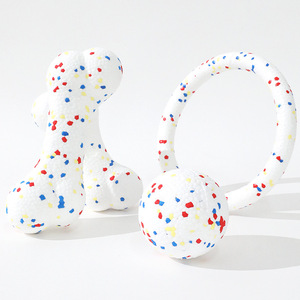Dog toys, durable chew sticks, large puppy chew toys, odorless and non-toxic popcorn chew toys, <b>popping</b> ball. - Product Image 3