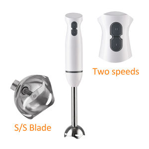 Mélangeur <span class=keywords><strong>à</strong></span> immersion multifonction pour appareils ménagers Lames en acier inoxydable Source d'alimentation manuelle pour smoothies et purée - Product Image 5
