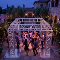 Estructura de Entramado Triangular Portátil de Aluminio para Escenarios, Diseño de Entramado para Techos de Casas, Iluminación para Eventos y Conciertos