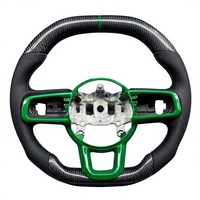 Volant de remplacement OEM en fibre de carbone véritable pour Jeep Wrangler JL 2018-2024 Rubicon Unlimited Sport