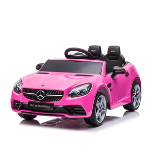 Auto Eléctrico para Niños Mercedes Benz SLC Color Rosa con Licencia Oficial, para Niños de 3 a 8 Años, con Control Remoto - Product Image 1