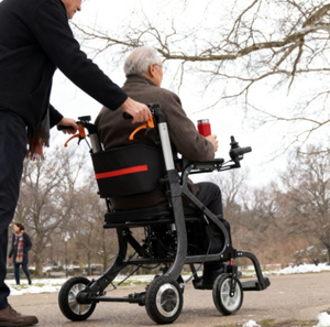 Vélo électrique pliable léger en alliage d'aluminium 6AH avec moteur sans balais et batterie au lithium amovible <span class=keywords><strong>pour</strong></span> personnes âgées - Product Image 3