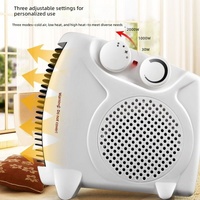 Chauffage d'appoint portable pour chambre à coucher, chauffage électrique silencieux et économe en énergie avec protection contre la surchauffe et interrupteur de sécurité anti-renversement