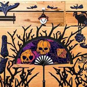 พัดลมมือถือไม้ไผ่ขนาด 33 ซม. รุ่น Ultimate Performance Clack พร้อมเทคนิคการทาสี ของขวัญคริสต์มาส ได้รับการยอมรับระดับโลก - Product Image 4