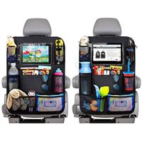 Accessoires de voiture 3 en 1, essentiels pour les voyages en voiture pour femmes, organisateur de siège arrière de voiture, support de tablette pour appui-tête de voiture, iPad C11