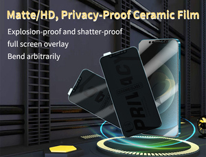 Compatibile per Samsung Galaxy S24 Ultra protezione dello schermo in vetro temperato <span class=keywords><strong>ceramica</strong></span> opaca Pellicola Anti caduta Pellicola del telefono - Product Image 2