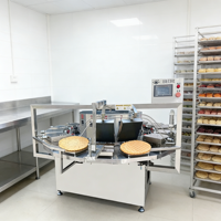 Machine à gaufrettes multifonctionnelle, machine à rouleaux d'œufs, machine à crêpes automatique électrique commerciale