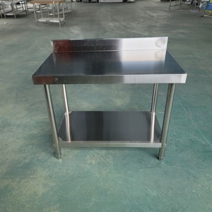 Mesa de Trabajo Comercial de Acero Inoxidable 304 de Alta Calidad, Resistente a la Corrosión, de Gran Capacidad, con 5 Años de Garantía - Product Image 2