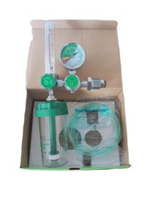 Inhalador de gas de fábrica OEM Cga540 inhalador regulador de oxígeno médico con humidificador - Product Image 6