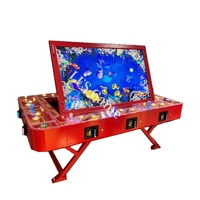Table de jeu de pêche pliable 55 pouces pour 8 à 10 joueurs avec cadre métallique et prise en charge de la langue anglaise