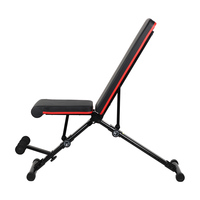 Banc de musculation réglable en acier durable, multifonctionnel et pliable, équipement de gym pour usage intérieur, entraînement de force et exercices abdominaux