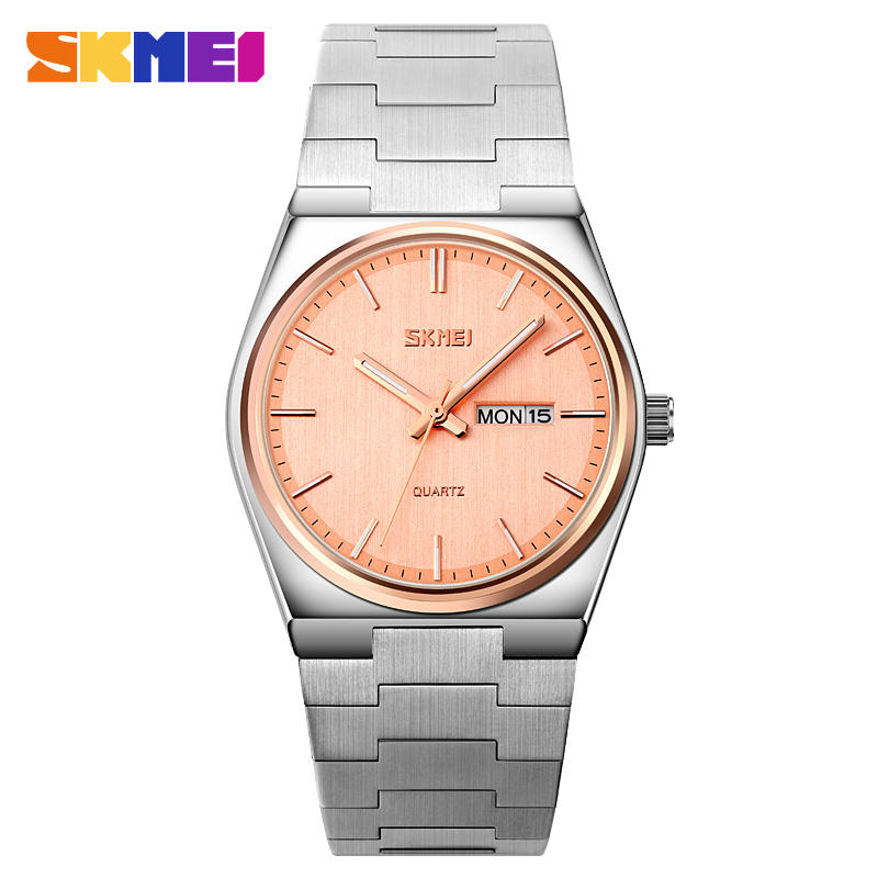 Silver/rose gold-rose gold