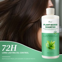 Shampo Rambut Herbal Menenangkan Kulit Kepala Iritasi, Membersihkan Secara Mendalam, Menyegarkan dengan Ganoderma dan Tea Tree untuk Penggunaan Barbershop