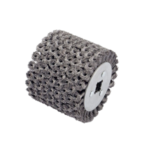 Cepillo <span class=keywords><strong>de</strong></span> Alambre <span class=keywords><strong>de</strong></span> Acero Retorcido <span class=keywords><strong>de</strong></span> 4.7'*4', Nudo Grueso <span class=keywords><strong>de</strong></span> 0.02', para Amoladora Angular, para Restauración <span class=keywords><strong>de</strong></span> Grano <span class=keywords><strong>de</strong></span> Madera y Eliminación <span class=keywords><strong>de</strong></span> Óxido - Product Image 2