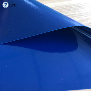 Bâche en tissu PVC semi-enduit écologique, résistante et à haute résistance à la traction, pour grand bassin à poissons rond portable - Product Image 1