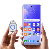 Adaptor Pemutus Otomatis Pengisian Penuh Terlaris dengan Motor untuk Perlindungan Kesehatan Baterai Ponsel, USB C Separator Pintar