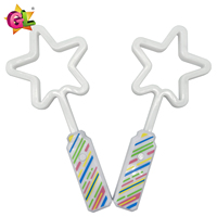Neue Produkte 2025 Light-up Mini Star Mehrfarbiger Stick Rot Blau Grün Buntes Plastiks pielzeug Blinkender Zauberstab Led Spielzeug