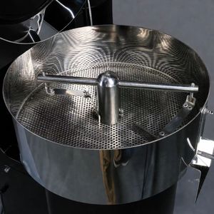 Machine à torréfier le café commerciale WS-2 2kg 220V, corps en acier inoxydable à double tambour, prise en charge <span class=keywords><strong>de</strong></span> l'enregistrement des données artisanales - Product Image 6
