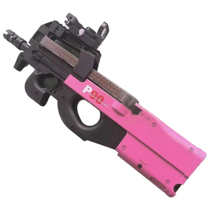 Pistola <span class=keywords><strong>de</strong></span> Juguete <span class=keywords><strong>de</strong></span> <span class=keywords><strong>Gel</strong></span> Splatter Blaster MP7 M416 AK47 ARP9 P90 M4A1 Eléctrica para Juego <span class=keywords><strong>de</strong></span> Disparos al Aire Libre, Réplica Real <span class=keywords><strong>de</strong></span> Pistola <span class=keywords><strong>de</strong></span> Juguete AK - Product Image 2