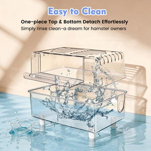 Cage à hamster spacieuse et luxueuse, multifonctionnelle, au design original et tendance - Product Image 4