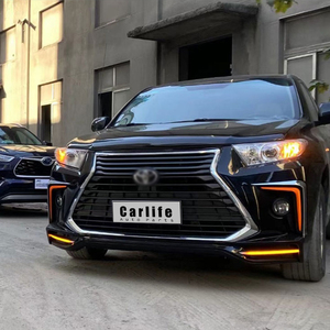 El kit de carrocería adecuado para Toyota Highlander 2012-2014 modificado al modelo <span class=keywords><strong>Lexus</strong></span> contiene la rejilla del parachoques delantero. - Product Image 2