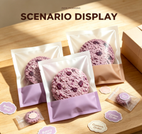 Pochette en plastique BOPP/VMPET/PE recyclable avec fermeture éclair et fenêtre transparente, impression numérique personnalisée du logo, pour l'emballage du lait