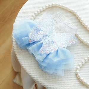 Jupe en tulle brodée pour chien et chat, motif papillon et fée, en polyester, robe mignonne pour petit chiot, toutes saisons - Product Image 4
