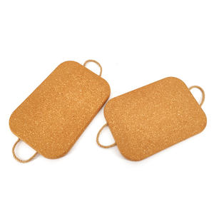 Mantel Individual de corcho para cocina, placa caliente, almohadillas para posavasos, olla de calor alto, estante para alimentos, plantas naturales, alfombrilla de corcho troquelada - Product Image 3