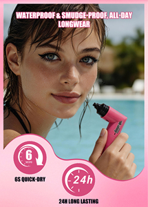 Lápiz Delineador de Ojos Hellokiss de Doble Punta, Secado Rápido, Color Negro Marrón, Resistente al Agua, <span class=keywords><strong>para</strong></span> <span class=keywords><strong>Principiantes</strong></span> en Maquillaje - Product Image 5
