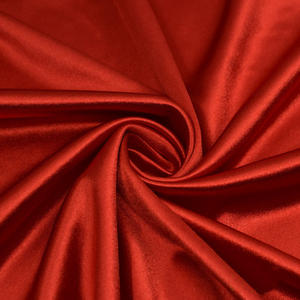 Usine directe 250gsm Satin Spandex sous-vêtements tissu 100% Polyester brillant brillant lisse chaîne tricoté pour les filles pour les mariages - Product Image 6