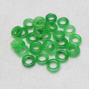Natural tipo A Birmania Jade sin tratar pequeños dijes y colgante de Pixiu, fabulosa bestia salvaje, suministros de joyería DIY de Jade birmano - Product Image 5