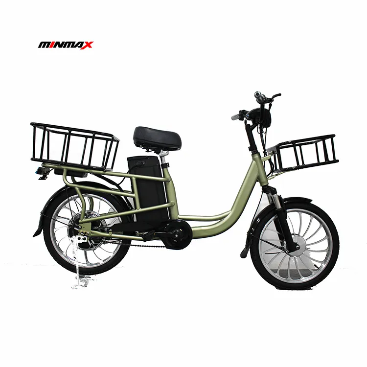 جديد إخراج الطعام دراجة كهربائية 350 W XIONGDA موتور الغذاء حقيبة حمل حقيبة حرارية e الدراجة لتسليم البضائع ebike