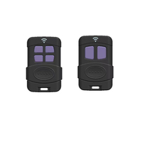 Télécommande automatique à 2 boutons avec couvercle coulissant, code roulant multifréquence, portée 100m