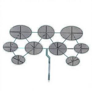 민감한 유연한 전도성 은 잉크 인쇄 회로 얇은 필름 압력 센서 압력 센서 멤브레인 스위치 - Product Image 2