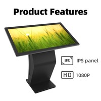 Pantalla interactiva Señalización digital y pantalla Monitores de pantalla táctil Pantalla interactiva Pantalla Lcd Tableros interactivos