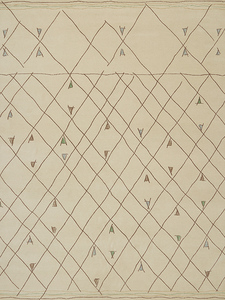 Tapis en laine 100% nouvelle-zélandaise tufté à la main, antidérapant, absorbant la poussière, pour hall d'hôtel, entrée de bureau, centre commercial et décoration intérieure - Product Image 4