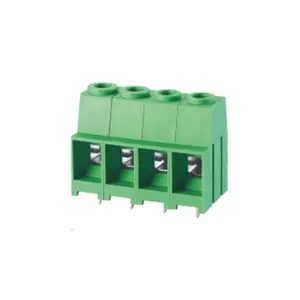 High Current 1000V 125A green electrical connectors PCB screw Clamp terminal Blocks