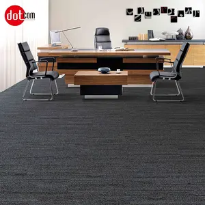 Коммерческая офисная ковровая плитка 60x60, переплетенная для ковровой плитки