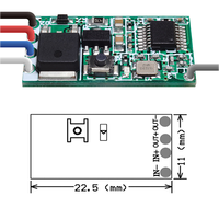 433mhz DC 3.6V 5V 9V 12V 24V 1CH Mini relais sans fil RF télécommande interrupteur LED lampe contrôleur Micro récepteur émetteur bricolage