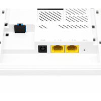 Unit ONU Sub Fiber FTTR Melontel MT-UNF-231Z dengan WiFi 6, Braket Pemasangan Dinding Jaringan GPON untuk Apartemen Besar