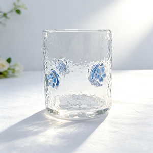 Vente en gros à prix abordable : Verre soufflé à la main avec motifs 3D de confettis et motifs ananas, cerise, citrouille, citron - Product Image 6