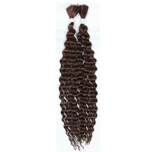 Trecce <span class=keywords><strong>lunghe</strong></span> da 22 pollici in stile boho, molto vendute, in fibra sintetica premium resistente al calore, morbide e elastiche, per capelli all'uncinetto, per donne di colore. - Product Image 6