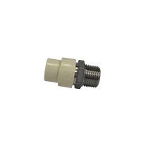 Adaptateur en acier inoxydable IP mâle 1/2" CPVC x 1/2"