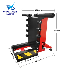 เครื่องยกยาง<span class=keywords><strong>รถยนต์</strong></span>แบบพกพา Wolange สีแดง ทำจากเหล็ก รับน้ำหนักได้ 75 กก. ได้รับการรับรองมาตรฐาน CE สำหรับเครื่องเปลี่ยน<span class=keywords><strong>ยาง</strong></span>อเนกประสงค์และการบำรุงรักษารถยนต์ - Product Image 4